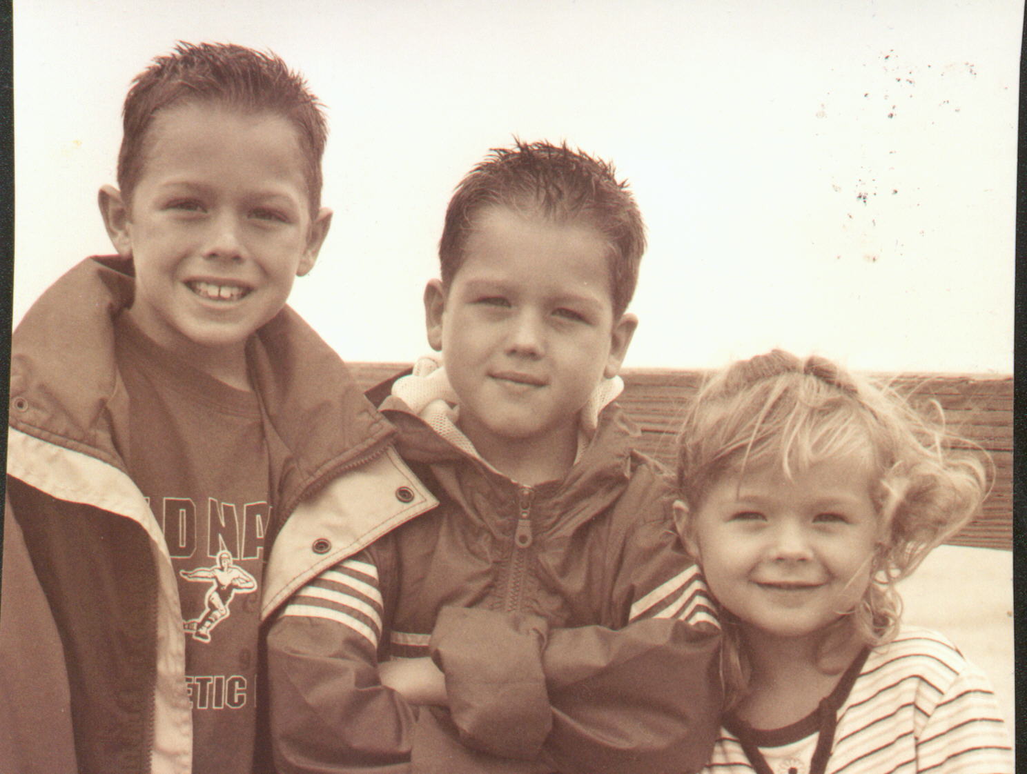 kids on fishing pier in Port Hueneme, Ca